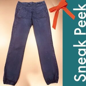 Sneak Peek Brown Unique Utility Neutral Grunge Jogger Pants Small